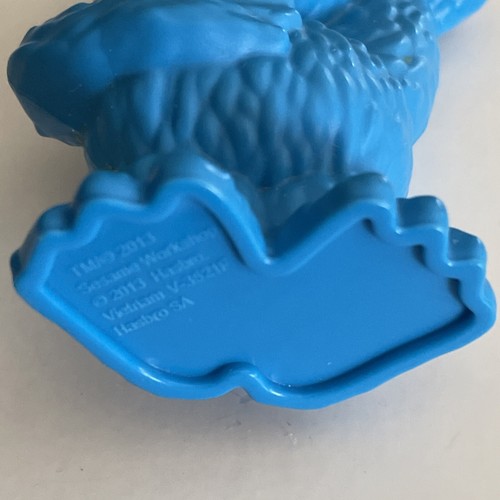Sesame Street Workshop Cookie Monster Figure HASBRO 2013 Hard PVC - Picture 7 of 8