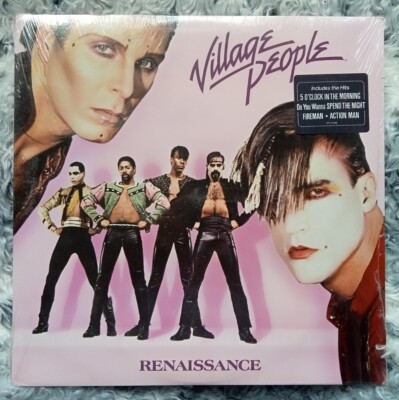 VILLAGE PEOPLE Renaissance LP US 1981 SEALED ORIGINAL PRESSING Disco FUNK Soul