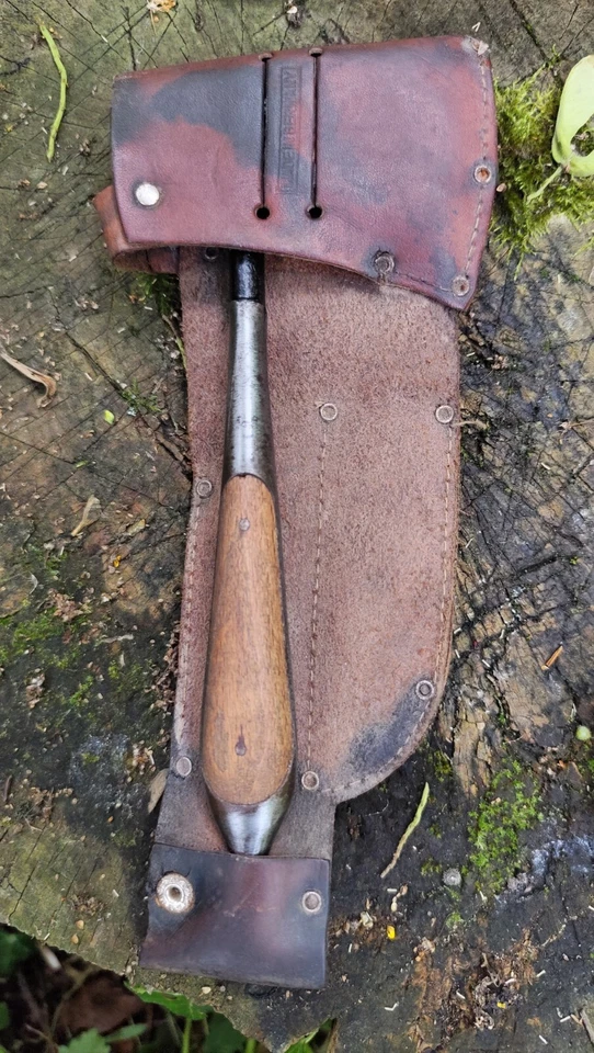 Ancien Nécessaire Scout Allemand Couteau Hachette Couverts DGM Années 50 - Photo 4/4