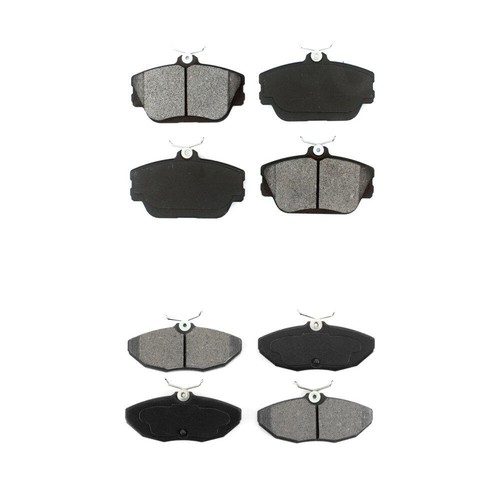 Semi-Metallic Brake Pads Front Rear Kit For Ford Thunderbird Lincoln Mark VIII - Picture 1 of 4