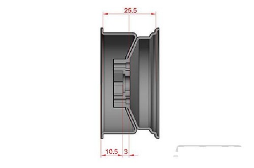Ruedas Beadlock de 8 orificios de acero de 1,9" SSD00266 Traxxas TRX-4 TRX4 SCX10II SSD SSD - Imagen 3 de 3