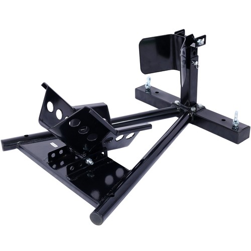 Motorcycle Front Tire Chock for 17"-21" Wheels Locking Adjusting Stand