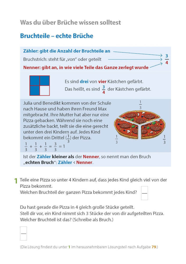 Thumbnail - Bruchrechnen Ab 6. Klasse. Ab 11 Jahre.
