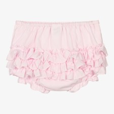 Sarah Louse England Light Pink Ruffle Butt Frilly Diaper Cover Size Medium