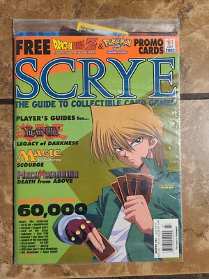 2003 SCRYE Magazine #61 Pokemon Ruby & Sapphire Promo Card OPEN