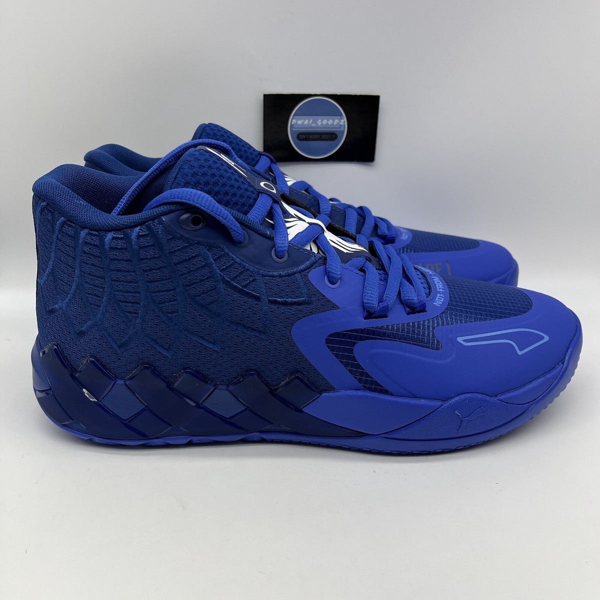 PUMA LaMelo MB.01 Mid Team Men's Basketball Shoe Blazing PUMA LaMelo MB.01 Mid Team Men's Basketball Shoe Blazing