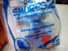 Smurfs 2 McDonald's Happy Meal Toy, ACTION FIGURE 2013, HANDY 3 new in pack