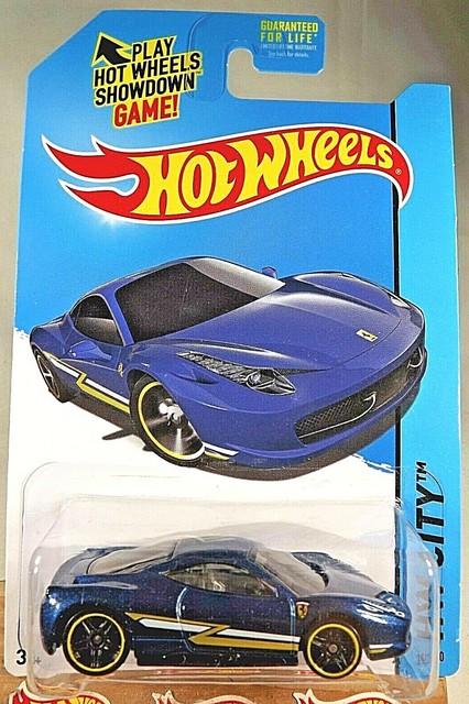 hot wheels ferrari 458 italia ebay