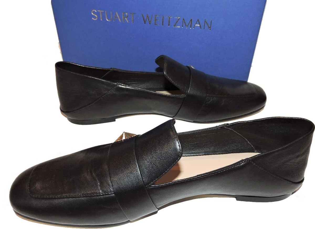 ローファー・オックスフォード Stuart Weitzman SS25 BROOKS LOAFER (SK698LAR BLK) BROOKS LOAFER in BLACK for Women | Stuart Weitzman®