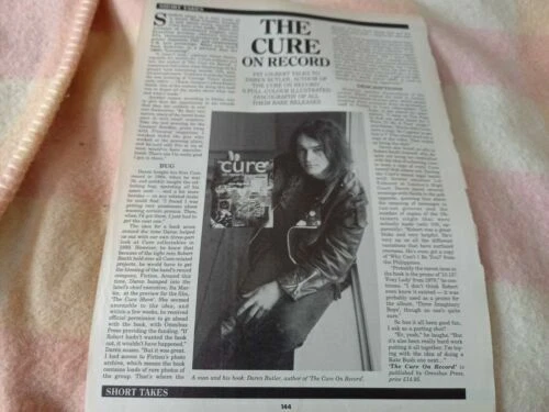 Original The Cure Memorabilia