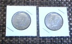 (2) 1968-D Kennedy Half Dollar 50C Coin 40% Silver BU