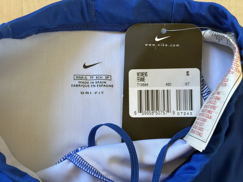 Original Nike Pro Vent Lauftight Laufhose glänzend Gr. XS - Bild 3 von 4