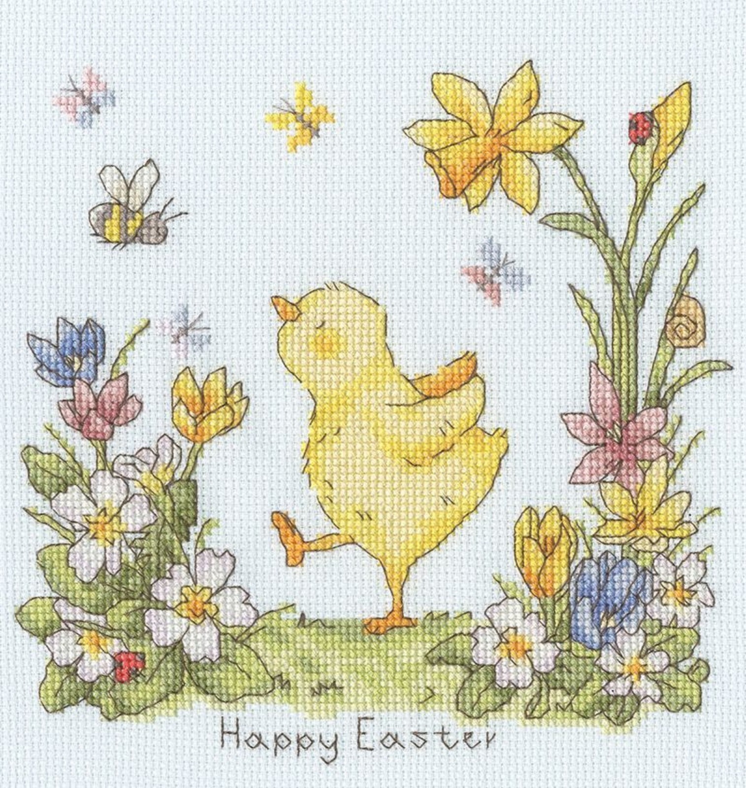 Bothy Threads Little Chirps - Chick Counted Cross Stitch Kit by Honor Barton