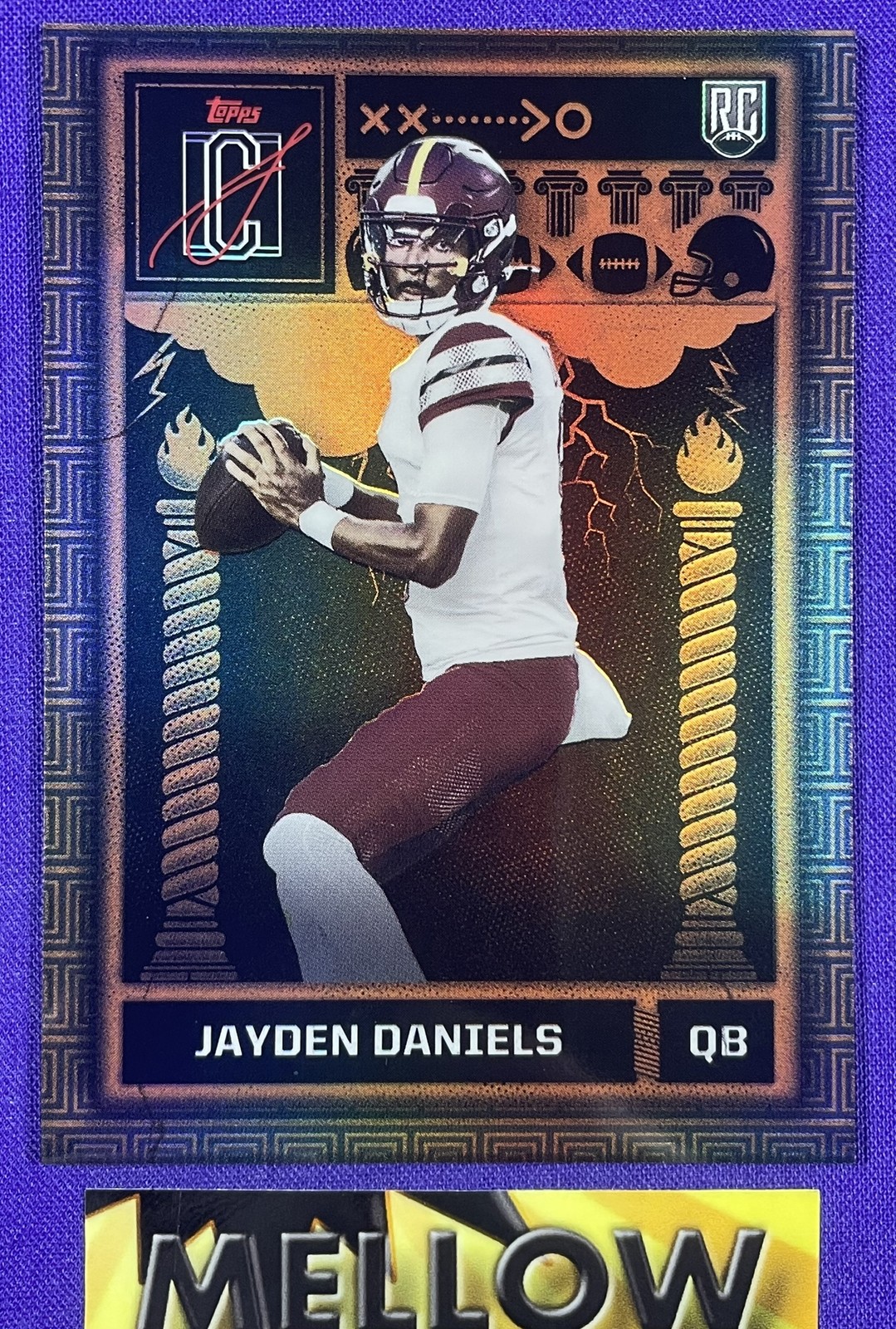 2024 Topps Signature Class Jayden Daniels RC Odyssey Case Hit O-2 Commanders