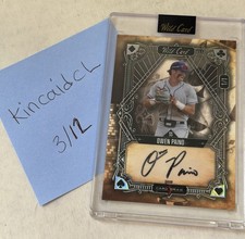 Wild Card 2024 5 Card Draw Owen Paino Autograph 1/1 Serial Numbered Baseball MLB