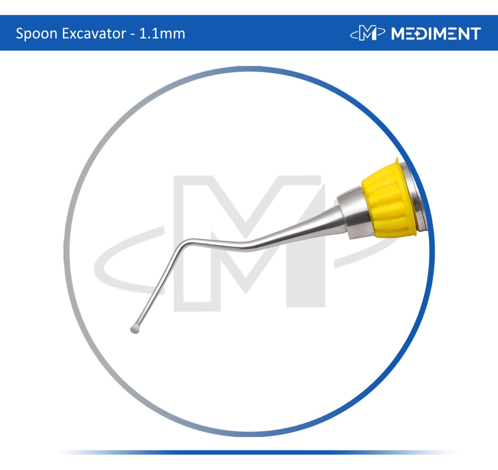 New Mediment 5 X DENTAL SPOON EXCAVATOR RESTORATIVE INSTRUMENTS
