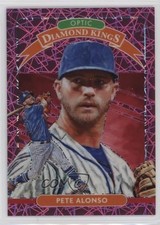 2020 Donruss Optic Diamond Kings Pink Velocity Prizm /199 Pete Alonso #7 0rd2