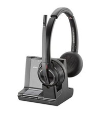 New Plantronics Poly Savi W8220 Wireless Bluetooth DECT Headset Microsoft Teams