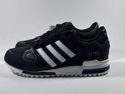 Adidas ZX 750 Core Black White Royal Blue IF8408 Men s 8 New(Other)