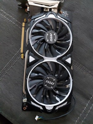 MSI GeForce GTX 1060 Armor 3GB OC Graphics Card