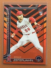 2025 Topps Update Ryan Zeferjahn #US324 Holiday RC Los Angeles Angels