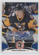 2016-17 Upper Deck AHL Auto SP Oskar Sundqvist #140 Auto 0ze5