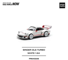 Pop Race Singer DLS Turbo (Track) White 640226 1/64