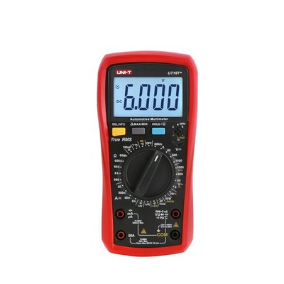 UT107+ Digital Multimeter, Pocket-Sized Mini Voltage Tester, AC/DC Voltage & ...