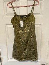 NwT Cider Women’s Green Thin Dress Size Large
