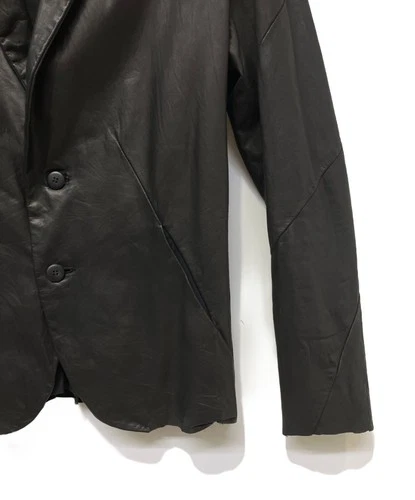 NO,NO,YES! Leather Jacket Made in Japan Men's Size S Black image 3