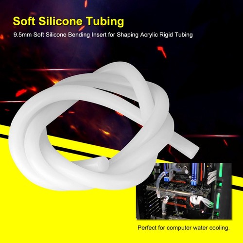 9.5mm Soft Silicone Bending Insert Water Cooling Fitting Short Time 250 - Afbeelding 3 van 7