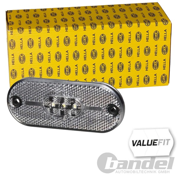 Hella Positionsleuchte MIT Positionslicht MIT RÜCkstrahllicht 24V LED 2PG 357-image