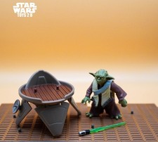STAR WARS FIGUR 2002 SAGA COL CLONE WARS YODA (ARMY OF THE REPUBLIC)