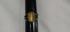 Vtg. ' Navajo Indian ' Sterling Silver & Tiger's Eye Ring