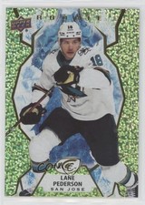2021-22 Upper Deck Ice Rookie Green Lane Pederson #109 15ok