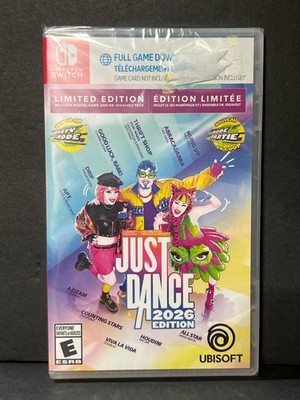 Just Dance 2026 Edition Limited Edition Nintendo Switch Game SEALED
