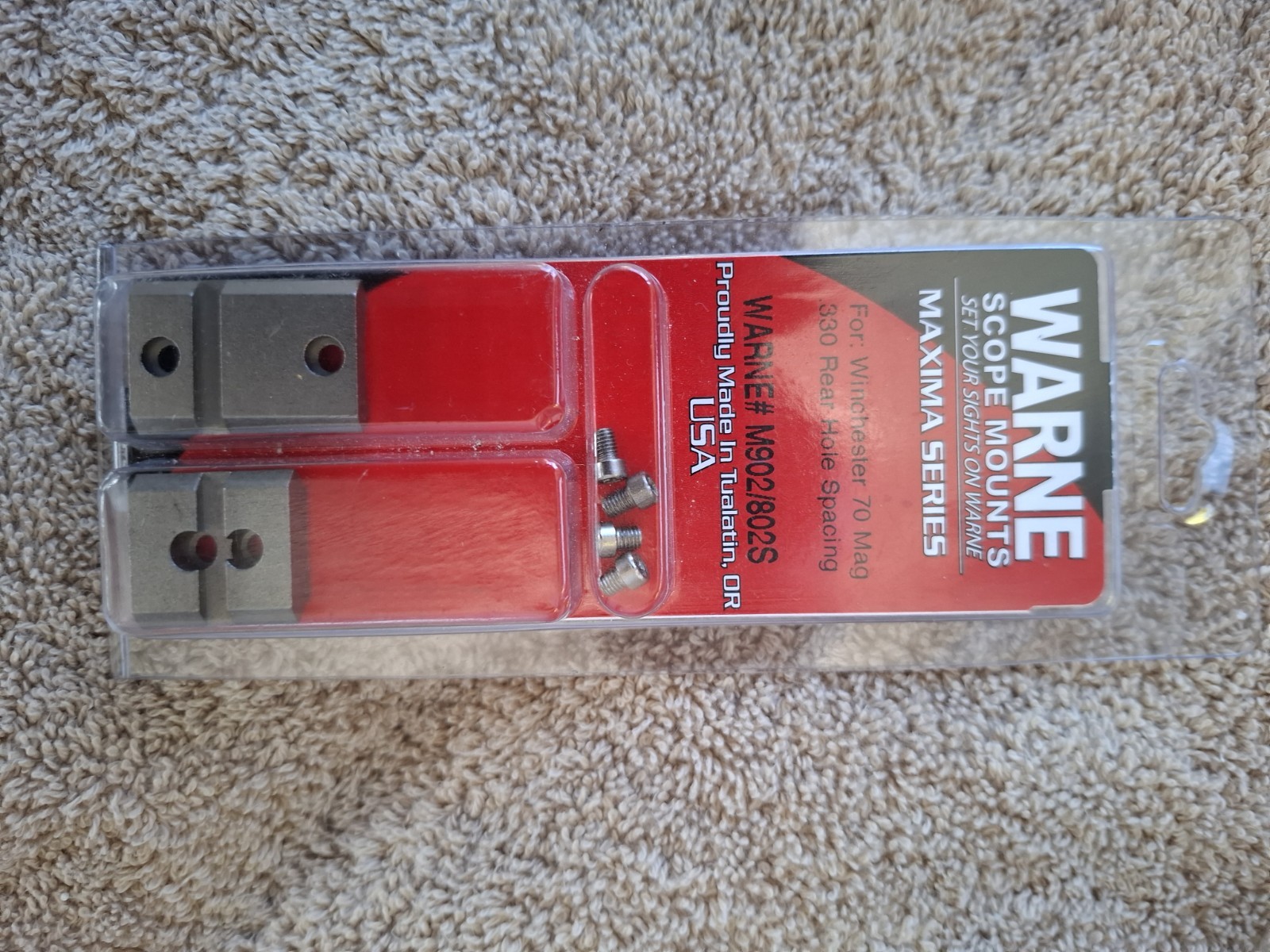 Mountseh Warne Scope Mounts Winchester 70 Mag .330 M902/802S | eBay