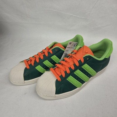 ADIDAS Originals Superstar x South Park Shoes Mens 8 Kyle Green Orange