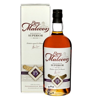 Rum Malecon Reserva Superior 15 Jahre / 40 % Vol. / 0,7L Flasche in Schachtel