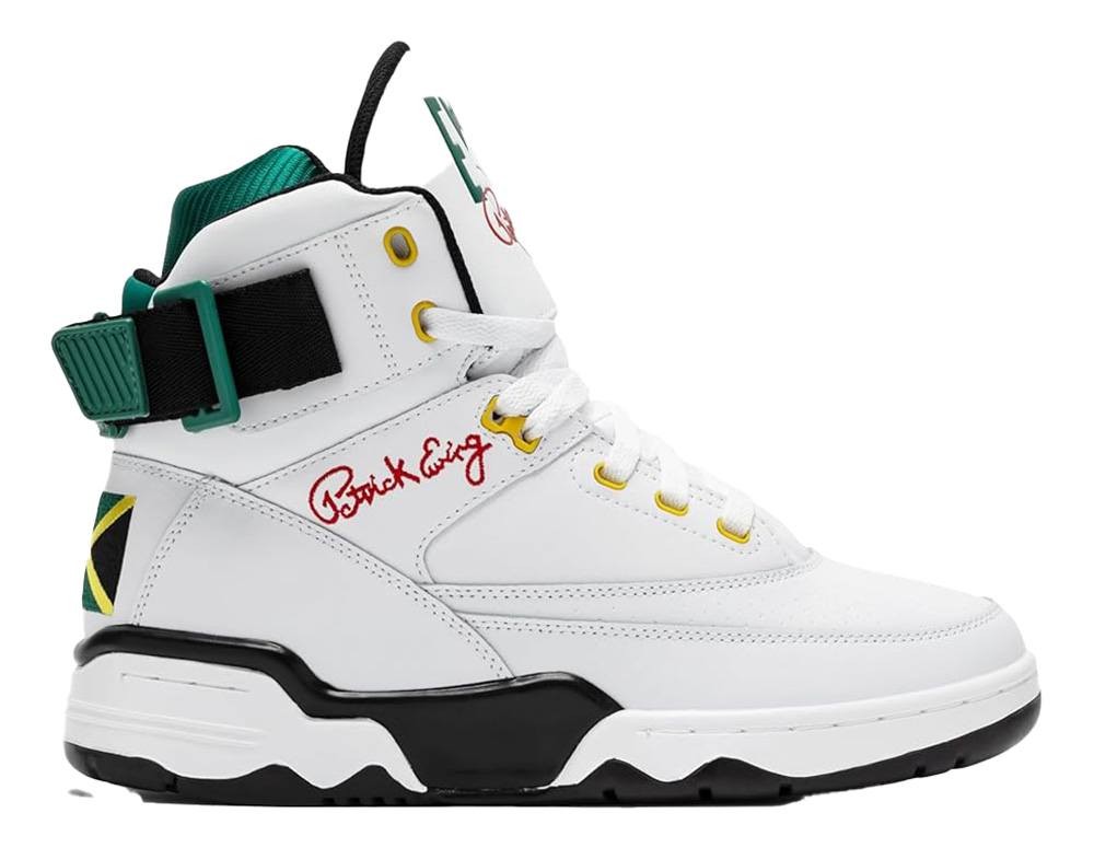Баскетбольные кроссовки Patrick Ewing Mens 33 Hi БелыеЯмайские - 1EW90014-112 21990₽