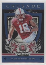 2019 Panini Prizm Draft Crusade Blue Prizm JJ Arcega-Whiteside #11 1s8