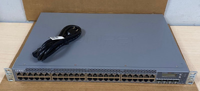 Juniper EX3300-48P 48 Port PoE+ Gigabit Switch W/RACK EARS (TESTED)