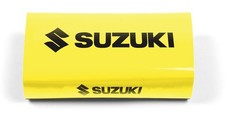 Factory Effex Suzuki Bulge Bar Pad Yellow White 23-66424