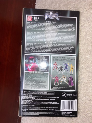 PINK RANGER Mighty Morphin Power Rangers The Movie Edition Legacy 5" Figure - Picture 2 of 2