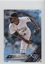 2016 Topps Mini Online Exclusive Blue 3/10 Miguel Castro #615 y0i