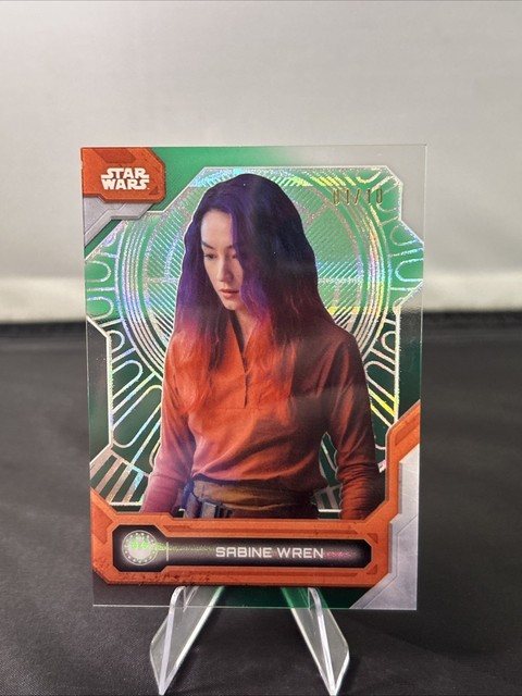 2024 Topps Star Wars High Tek Green #88 Sabine Wren /10
