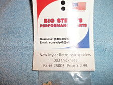 New Mylar retro rear spoilers .003
