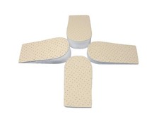 Happystep 1 Pair 1cm and 1 Pair 3cm Invisible Height Increase Shoe Inserts In...