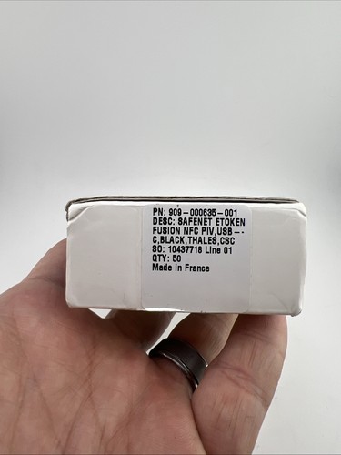 Thales 909-000635-001 Safenet Etoken Fusion NFC PIV USB-C Schwarz 50 Stück - Bild 5 von 5