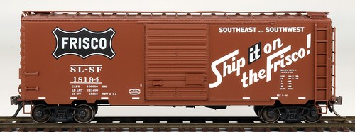 Vagón de carga InterMountain Railway HO Frisco Line 40' PS-1 45465 | Zustand: New